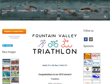 Tablet Screenshot of fvtriathlon.com